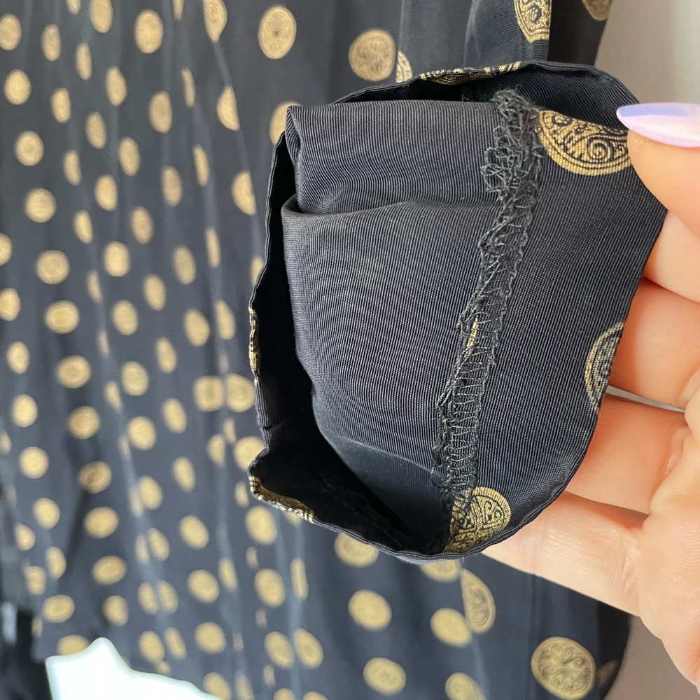 Vintage blazer BGB black and gold - Picture 9 of 11